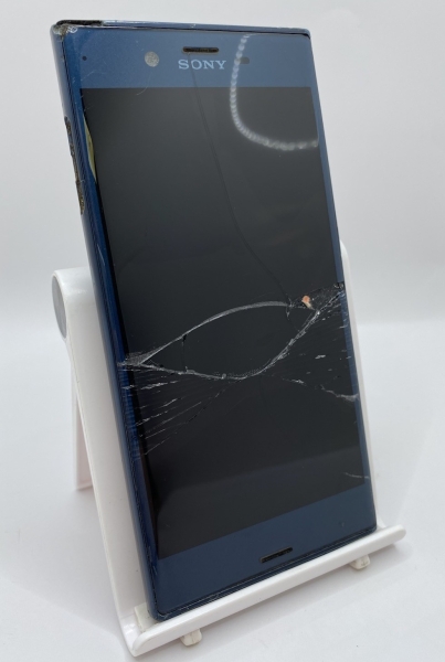 Sony Xperia XZ blau 32GB 5,2″ 23MP 4G Android Smartphone gesprungen defekt #B