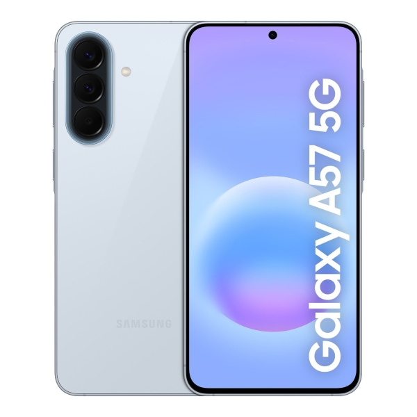 Samsung Galaxy A57 5G Android Smartphone 256GB AI Handy SIM frei Icyblue