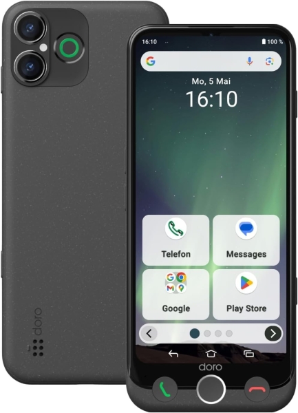 Doro Aurora A30 128GB 6GB 15,5 6,1″ 4G Dual SIM Android Senioren Smartphone