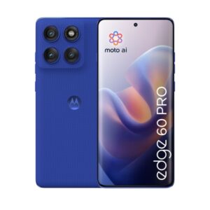 Motorola Edge 60 Pro 512GB Blau 6.67 Zoll Dual-SIM Android 15 5G Smartphone
