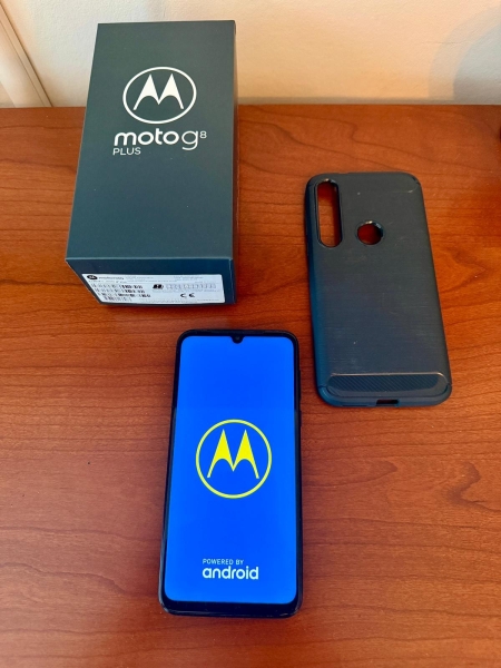 Motorola Moto G8 Plus XT2019-1 Cosmic Blue 4GB RAM 64GB Speicher Smartphone