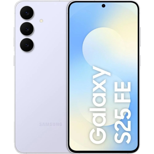 Samsung GALAXY S25 FE 128 GB Icyblue Dual SIM Smartphone Handy Mobiltelefon
