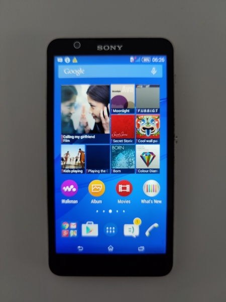 Sony Xperia E4 weiß entsperrt Single SIM 8GB 5,0″ Android Smartphone