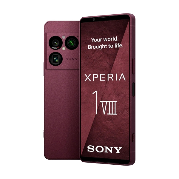 Sony Xperia 1 VIII 5G Smartphone (Dual-SIMS 12+256 GB) – Granatrot