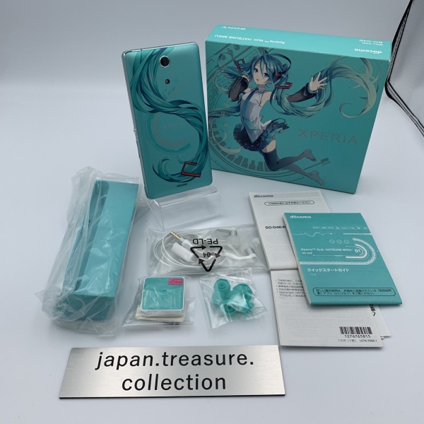 DOCOMO SONY SO-04E HATSUNE MIKU XPERIA SMARTPHONE LIMITED EDITION aus Japan NEU