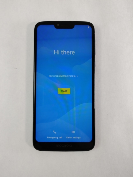Motorola Moto G7 Power XT1955-5 Smartphone, 32 GB, Android 10, Blue, Cricket