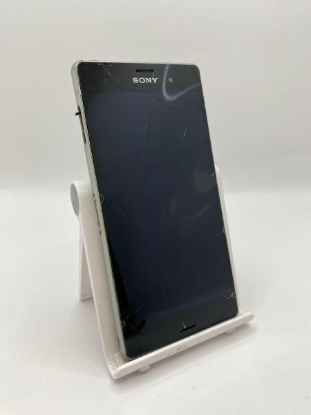 Sony Xperia Z3 grün 16GB 5,2″ 20,7MP Android Smartphone gesprungen defekt #A