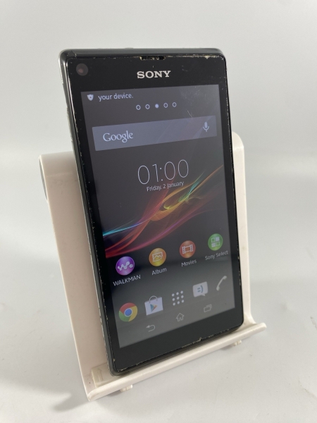 Sony Xperia L schwarz entsperrt 8GB 4,3″ 8MP 1GB Android Smartphone unvollständig