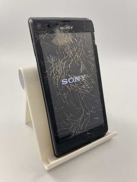 Sony Xperia L schwarz entsperrt 8GB 4,3″ Android Smartphone gesprungen