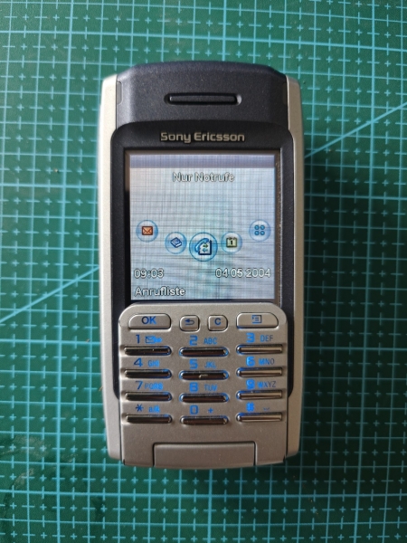 Sony Ericsson P900 Vintage Handy Ohne Simlock | Kult PDA Smartphone Urban Gray