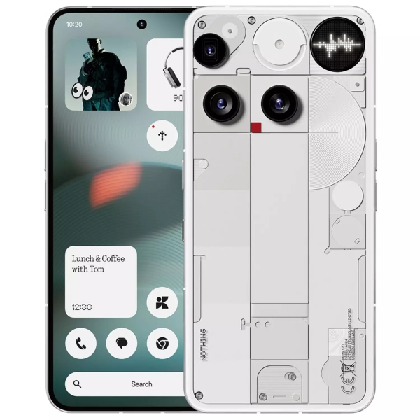 Klasse A2 – Nothing Phone (3) weiß 6,67″ 256GB 5G entsperrt & SIM Fr A2/A10000023