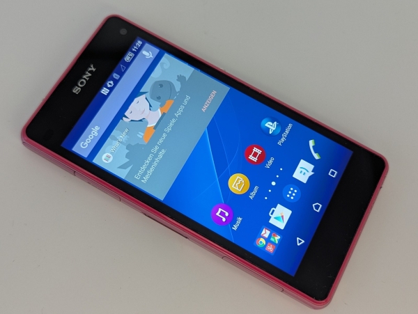 Sony Xperia Z1 Compact 16GB Pink Android Smartphone D5503