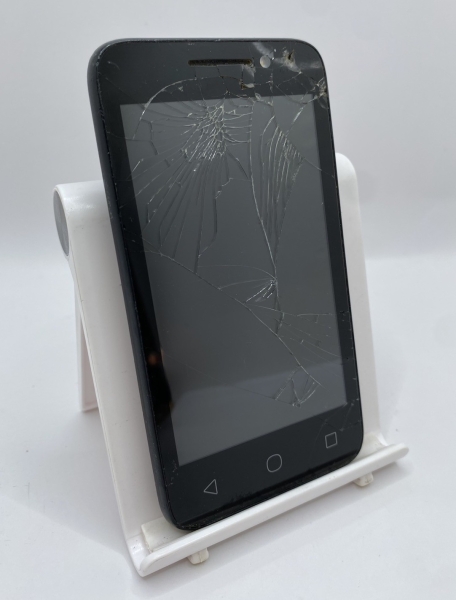 Alcatel PixiI 4 (4) schwarz O2 Netzwerk 4GB Android Smartphone gesprungen unvollständig