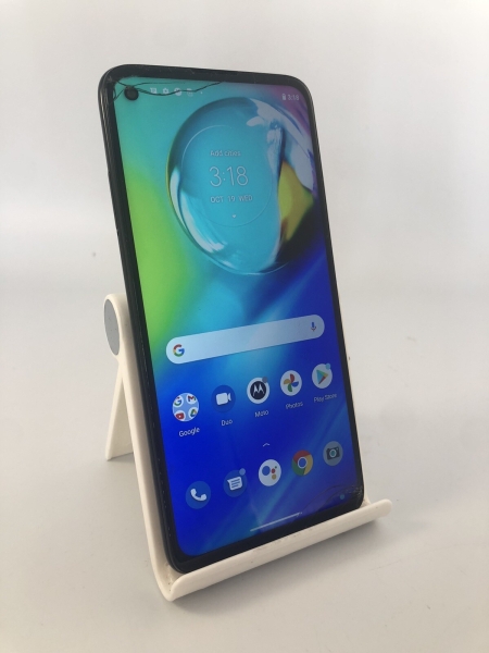 Motorola Moto G8 Power schwarz 32GB entsperrt Android Smartphone gesprungenes Display