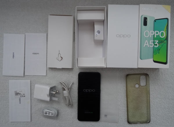 Oppo A53 Android Smartphone. 64GB. 4GB RAM. Unlocked.Factory Reset. Komplett