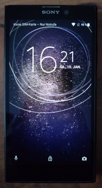 Smartphone SONY Xperia L2 / Gehäuse teilweise defekt