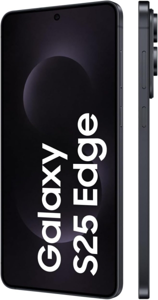 Samsung Galaxy S25 Edge 5G 256GB Titanium Jetblack Smartphone 6,7″ 200 MP Kamera