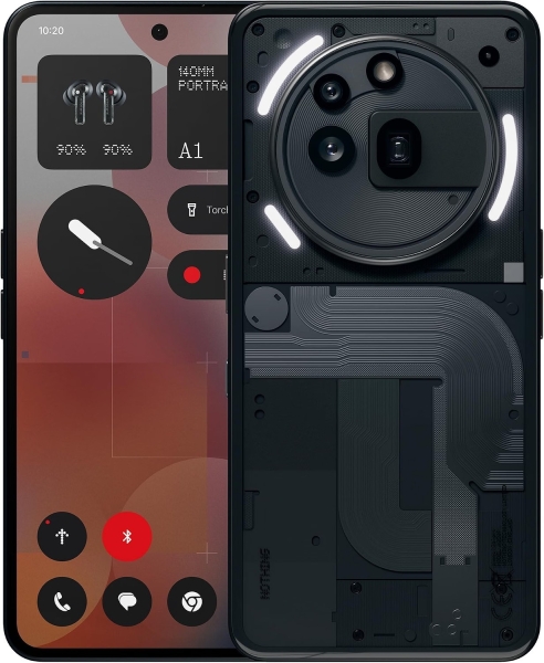 Nothing Phone 3a Pro 5G AI 256GB schwarz entsperrt Smartphone
