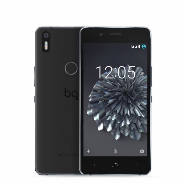 BQ Aquaris X5 4G Smartphone 16GB schwarz 5,0″ Dual SIM (entsperrt) Android – B-Ware