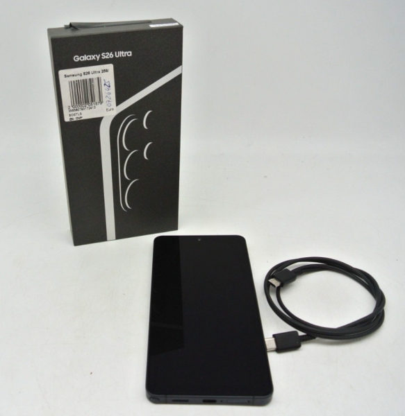 Samsung Galaxy S26 Ultra 256/12 GB Black Smartphone „sehr gut“ *HÄNDLER*