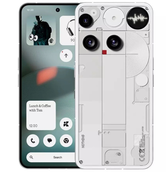 Nothing Phone (3) 5G Smartphone 512GB AI Handy SIM frei weiß A10000025