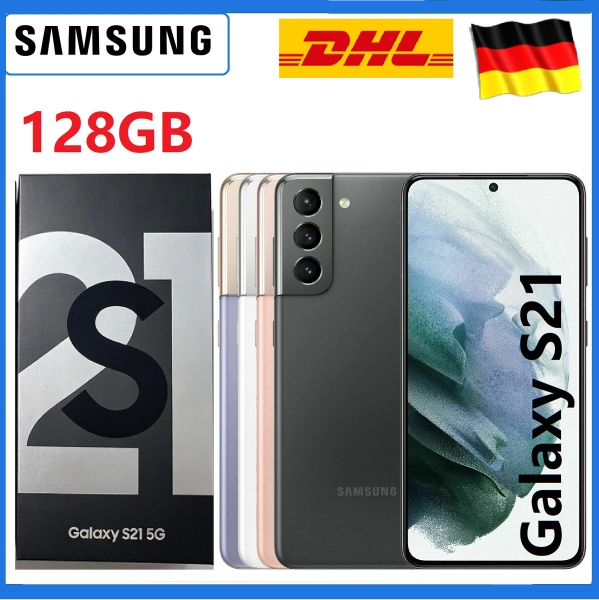 Neu Samsung Galaxy S21 5G G991U 128GB+8GB Unlocked Smartphone Handy Alle Farben