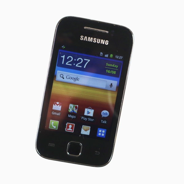 Samsung Galaxy Y Young GT-S5360 entsperrt schwarz guter Zustand funktioniert einwandfrei