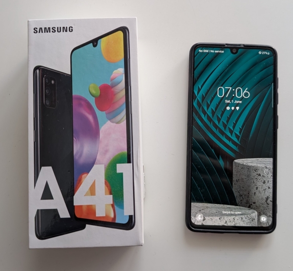 Samsung Galaxy A41 Android Handy Smartphone Dual-Sim 64GB