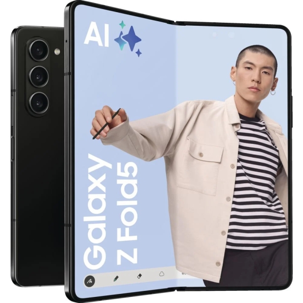 Samsung Galaxy Z Fold5 512 GB Phantom Black Dual SIM Smartphone Handy