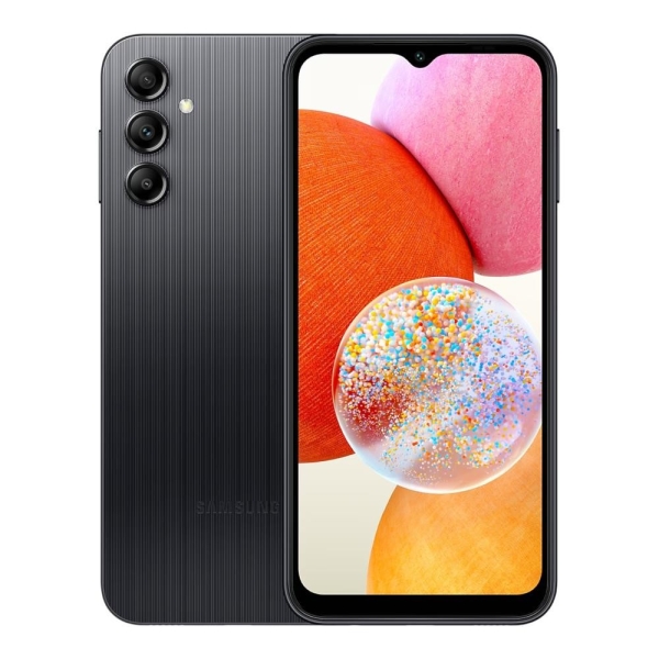 Samsung Galaxy A14 64GB schwarz guter Zustand entsperrt Android Smartphone