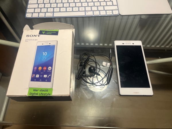 Sony Xperia M4 Aqua E2306 8GB Weiss Ohne Simlock Smartphone