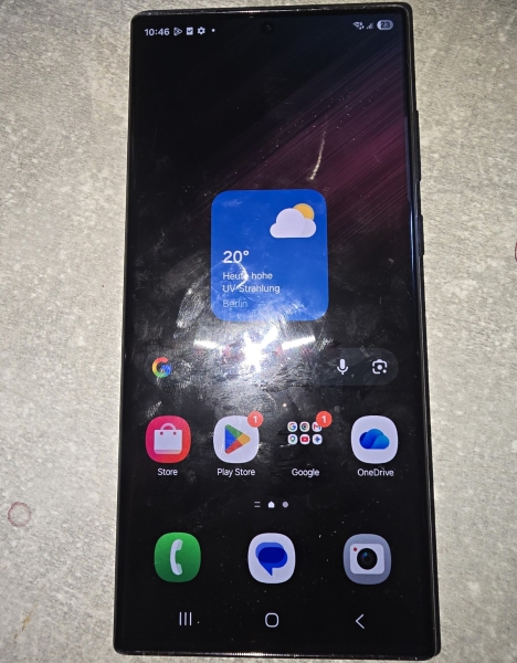 Samsung Galaxy S22 Ultra 256 GB Schwarz Android Smartphone mit OVP