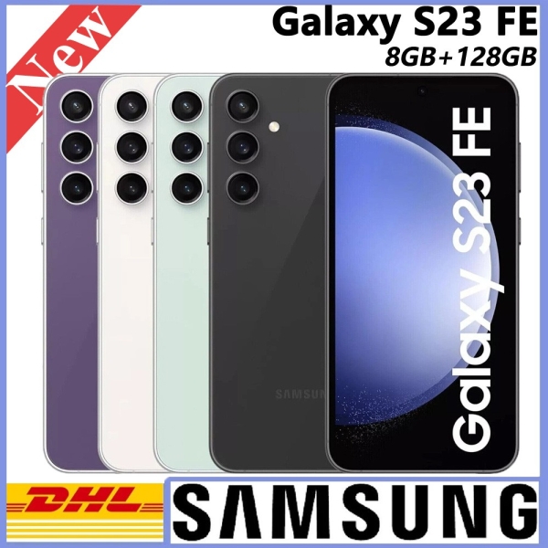 Neu Samsung Galaxy S23 FE (5G) – 128GB+8GB – Ohne Vertrag Smartphone Handys 6,4″