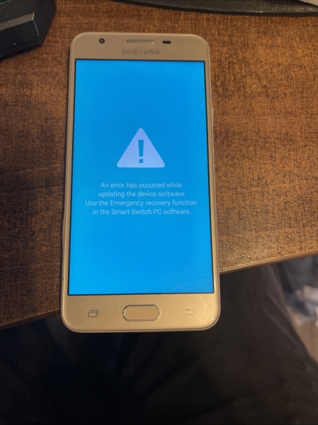 Samsung Galaxy J5 Prime – 16 GB – Smartphone goldfarben (entsperrt)