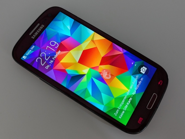 Samsung Galaxy S3 16GB Garnet Red Rot Android Smartphone GT-I9300 💥
