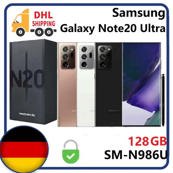 Neu Samsung Galaxy Note 20 Ultra (5G) 12GB+128GB 108MP Smartphone Ohne Vertrag