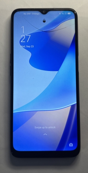 Oppo A16s 64GB schwarz Dual Sim Smartphone entsperrt Android funktioniert gesprungen