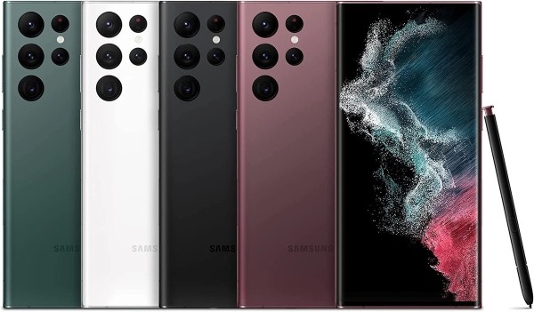 Neu Samsung Galaxy S22 Ultra (5G) S908B/DS 128GB/256GB Ohne Vertrag Smartphone