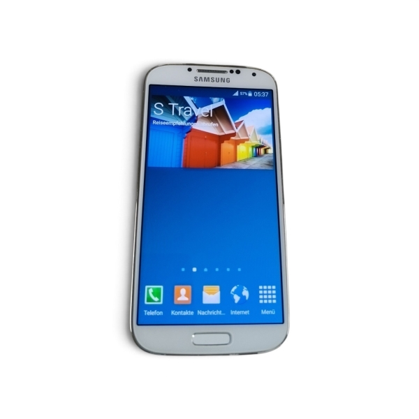 Samsung  Galaxy S4 GT-I9507 – 16GB – Weiß (Ohne Simlock) Smartphone