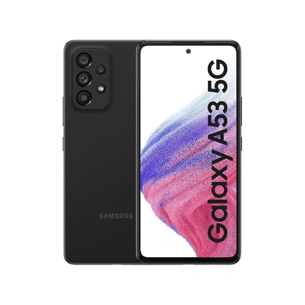 Samsung Galaxy A53 128GB Android entsperrt SIM 5G schwarz Handy Smartphone D