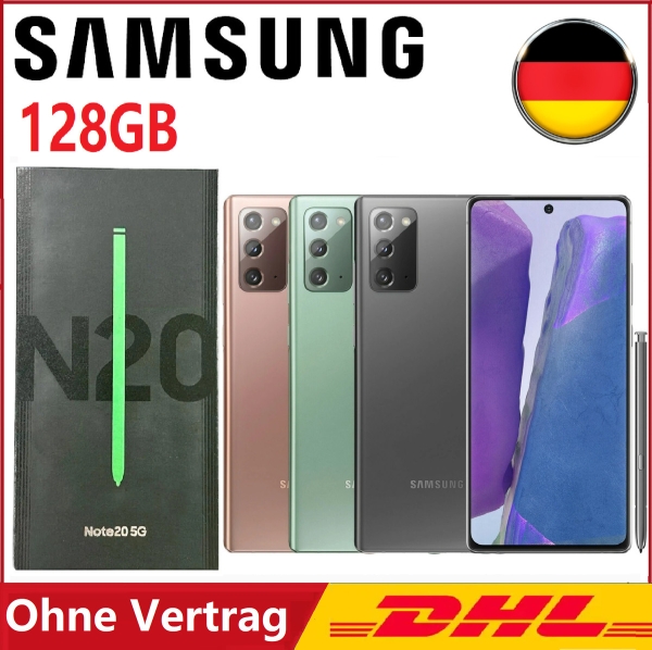 Neu Samsung Galaxy Note 20 (5G) 8GB+128GB SM-N981U Ohne Vertrag Smartphone 6.7″