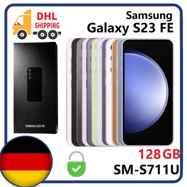 Neu Samsung Galaxy S23 FE (5G) 128GB+8GB Ohne Vertrag Smartphone Handys 6,4 Zoll