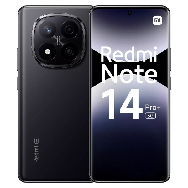 Handy Smartphone Xiaomi Redmi Note 14 Pro+ PLUS 5G 6,67″ 8+256GB Black