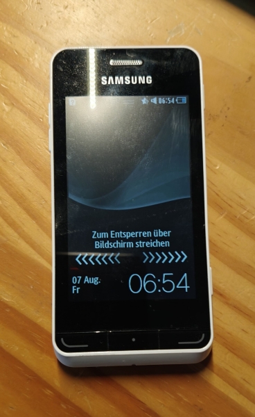 Samsung  Wave GT-S7230  (Ohne Simlock) Smartphone