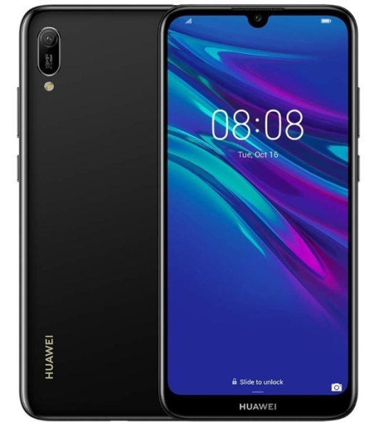 Huawei Y6 (2019) 4G Smartphone 32GB schwarz Dual SIM (entsperrt) Android – B-Ware