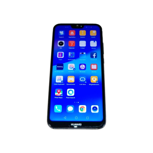 Smartphone Huawei P20 Lite 64Gb Android Schwarz  Akk. deckel beschädigt #7812