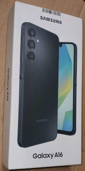 Samsung Galaxy A16 6,7″ Smartphone (SM-A165F/DSB) 4GB|128GB|Dual-SIMFree|Schwarz|UK
