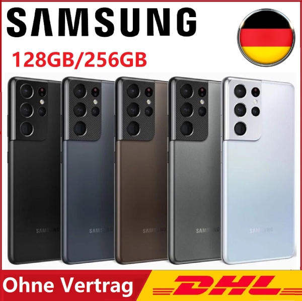 Neu Samsung Galaxy S21 Ultra 5G 128GB/256GB G998U Smartphone Ohne Vertrag Handys