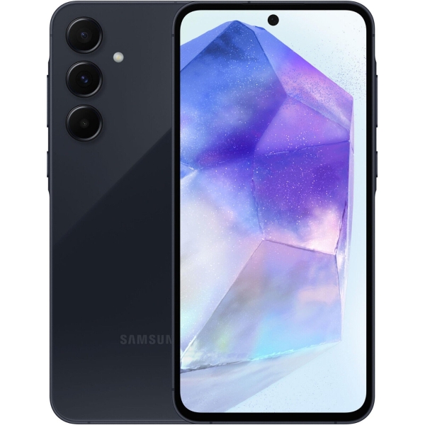 Samsung Galaxy A55 5G 128 GB Android Handy Smartphone 6,6″ OLED 8GB schwarz Navy