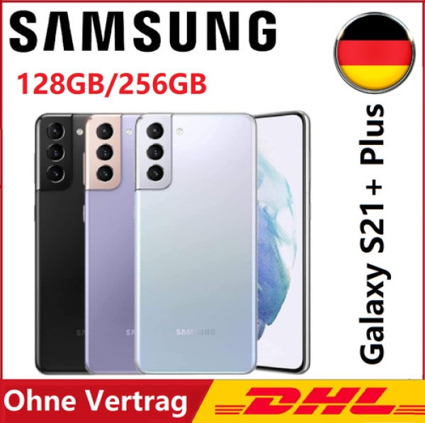 Neu Samsung Galaxy S21+ Plus (5G) 8GB+128GB/256GB Smartphone Handys Ohne Vertrag